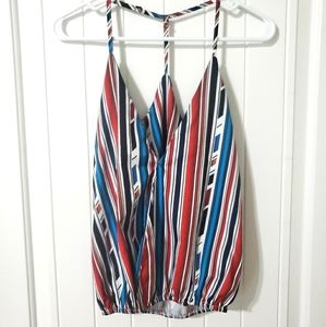 Colorful Striped Top- Never Worn